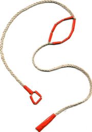 Home-made sling.
